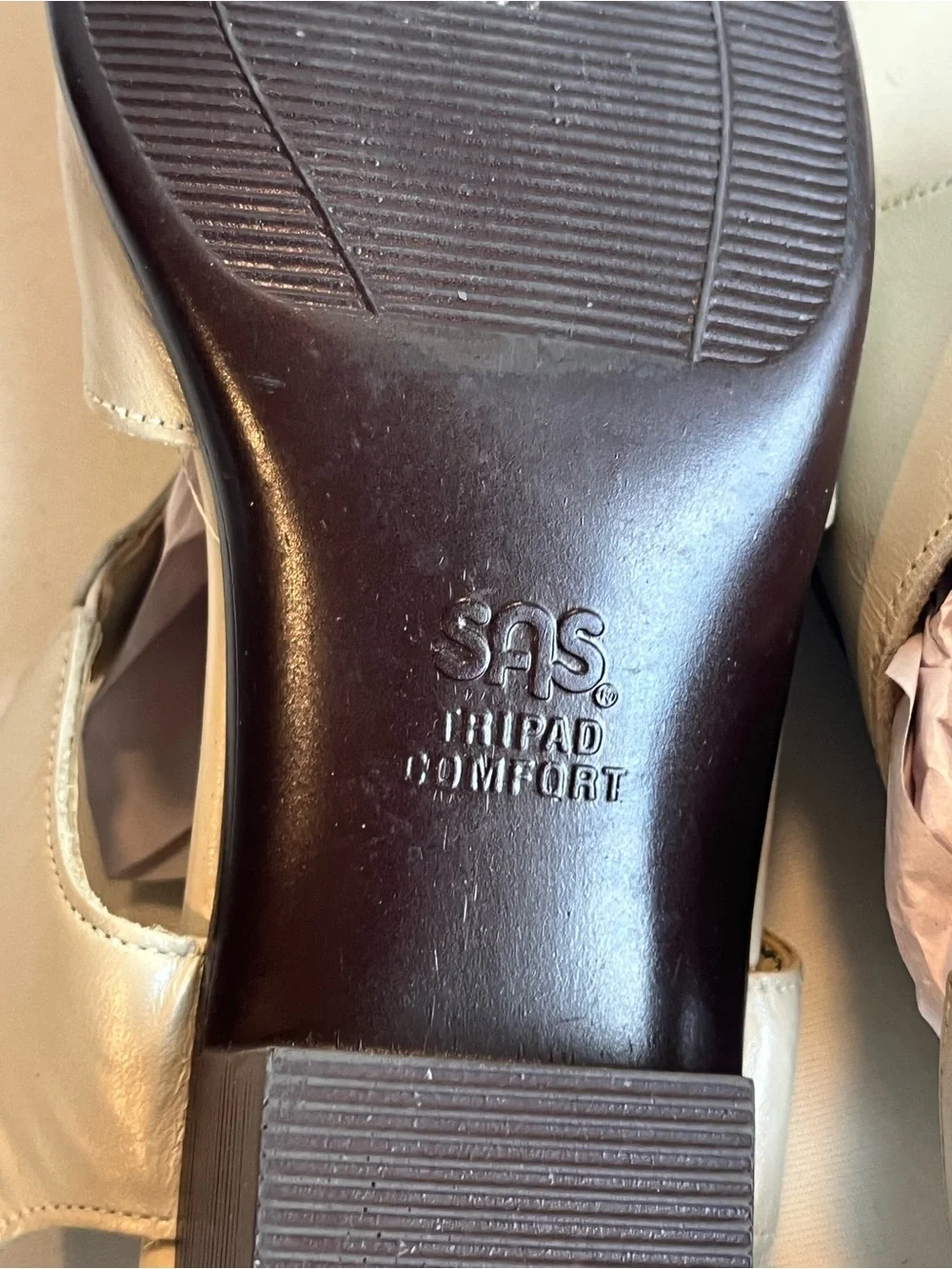 SAS Women's‎ Slingback Sandals in Light Beige